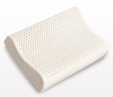Latex Contour Pillow, Organic Pure Natural Pillow, White, Size - 60 X 40 X 10 Cm | 65 Density, Breathable, Hypoallergenic, Neck Support, Cooling, Latex Contour Pillow By Livon Comforts