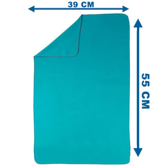 Quick Dry Small Size Microfibre Hand Towel 200 Gsm (Sea Green)