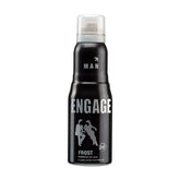 Engage Frost Deodorant For Men | Citrus & Spicy , Skin Friendly Fragrance Body Spray 150ml 5 Fl.oz.