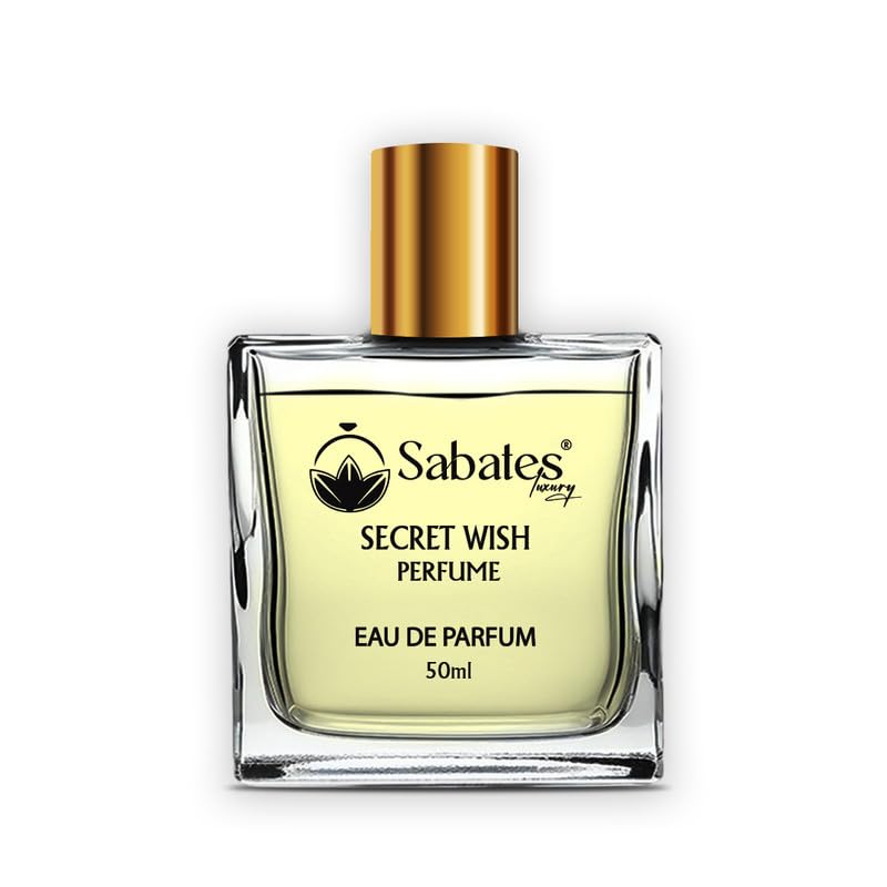Sabates Secret Wish Eau De Parfum 50ml 1.6 Fl.oz. | Long Lasting Unique Fragrance For Men & Women Sabates Secret Wish Eau De Parfum 50ml 1.6 Fl.oz. | Long Lasting Unique Fragrance For Men & Women