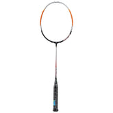 Yonex MUSCLE POWER 33 Aluminium Unstrung Badminton Racquet, Colour - Black & Orange, Grip Size - 3 3/8 Inches