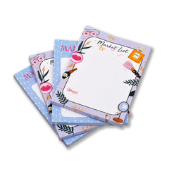 To Do List Notepad, Notes, To-Do’S, To-Buy, Priorities Memo Pad For Shopping Lists, Set Of 4