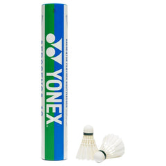 Yonex Aerosensa - 40 Badminton Feather Shuttlecocks , White | Pack Of 10 , Speed - Slow