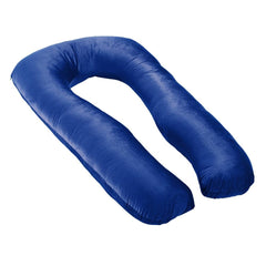 Pregnancy & Nursing Pillow Combo, U Shape Maternity Pillow, Dark Blue | For Pregnancy Sleeping, 5 In 1 Multipurpose Use, Nursing Pillow | For Breastfeeding With Cotton Removable Cover