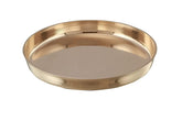 Bronze Dinner Set Pieces Single Item Thali | High Quality Bronze Kansa Thali
