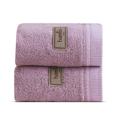 Spread Spain 100% Bamboo Face Towel 360 Gsm | Ultra Soft Absorbent, Quick Dry Towels For Facewash, Gym, Sports, Travel, Suitable For Acne Prone Skin | Pack Of 2 (Orchid)