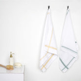 Thirsty Towel By Doctor Towels 600 Gsm | Double Cloth Cotton Bath Towel Quick Dry, Super Soft, High Absorbent | Yellow - Green (Pack Of 2)
