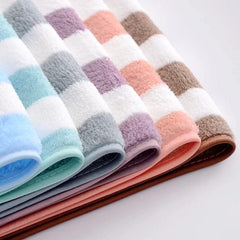 Outlay Home Anti-Bacterial Microfiber Hand Towel 450 Gsm | High Absorbent & Quick Dry Hand Towel (Multicolor)- Pack Of 4