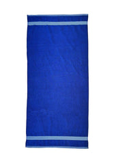 Space Fly Cotton Luxury Large Size Bath Towel 500 Gsm (Blue)