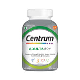 Centrum Adult 50+, World's No.1 Multivitamin With Calcium , Vitamin D3 & 21 Other Nutrients For Overall Health, Strong Joints & Heart Health | 50 Veg Tablets , 100gm 0.2lbs