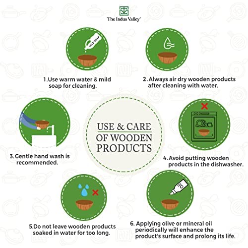 Neem Wooden Masala Brown Spoon Set For Measuring Sugar, Grains, Salt, Condiments & Masala Spices, Coffee Powder, Tea Powder - Set Of 6 Pieces, 11 Centimeters Neem Wooden Masala Brown Spoon Set For Measuring Sugar, Grains, Salt, Condiments & Masala Spices, Coffee Powder, Tea Powder - Set Of 6 Pieces, 11 Centimeters