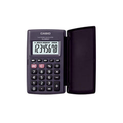 Casio HL-122TV Portable Calculator With Metal Faceplate & GT Key, 12 Digit & Casio HL820LV-BK Portable Calculator With Flap Cover
