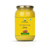 Premium A2 Desi Cow Ghee By Pranajay | Highly Nutritious & Healthy Vedic Bilona Method Desi Ghee Good For Protact Eyesight | (250ml) 8.4 Ounce | Jar Pack