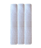 Akin Premium Cotton Bath Towels 1500 Gsm (Pack Of 3) - White