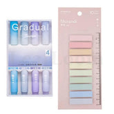 Sticky Tabs 200pcs Page Markers, Sticky Book Tabs, Book Markers, Pastel Marker Set - Blue