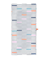 Thirsty Towel By Doctor Towels Bamboo Bath Towel 460 Gsm | Piano Pop Design Herringbone Weave Fabric (Piano Pop)