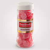 Paansmith Strawberry Flavour (Red Toffees) 220gm, | Jar Pack