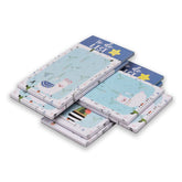 Planner Undated Organizer Diary, To Do List Note Pad, Home Work Office Stationery, Set Of 6