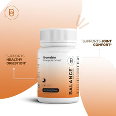 Athinika Nutrition Bromelain 500mg , Pineapple Extract Digestive Enzyme, Supports Digestion & Joint Support Supplement | 180 Capsules, 300gm 0.66lbs