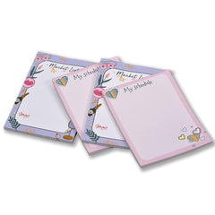 To Do List Pad Cute Stationary, Notepads Tear Off Office List Planning Memo Organizing Set Of 4