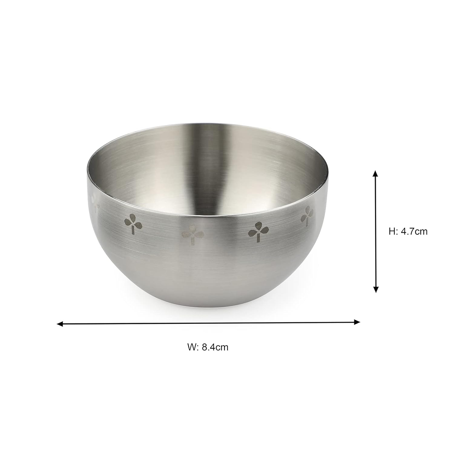 Designer Chrome Stainless Steel Katori Set Of 6 - Zenith Series | Luxury Gift Collection - Multipurpose Vati & Bowl | Dishwasher Safe - Dinnerware & Tableware Designer Chrome Stainless Steel Katori Set Of 6 - Zenith Series | Luxury Gift Collection - Multipurpose Vati & Bowl | Dishwasher Safe - Dinnerware & Tableware