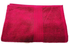 Bombay Dyeing Tulip Premium Cotton Large Size Bath Towel 500 Gsm (Rust Brown)