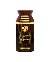 Lattafa Ser Al Khulood Concentrated Perfumed Deodorant Spray 250ml 8.4 Fl.oz. Extra Long Lasting | For Men & Women | Alcohol Free