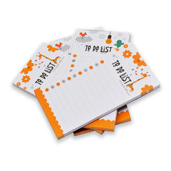 Planner Notepads For Writing Notes, To Do List Planning Pad Undated Sheets, Set Of 4