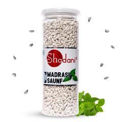 Shadani Combo Shahi Mix Saunf & Madrasi Saunf | Premium Mouth Freshener Mukhwas | (2 X 200gm,) Jars