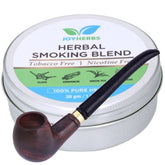 Ayurvedic & Organic Herbs Mix For Smoking, Tobacco & Nicotine Free 30g - With Wooden Smoking Pipe Smoking Accessories Kit