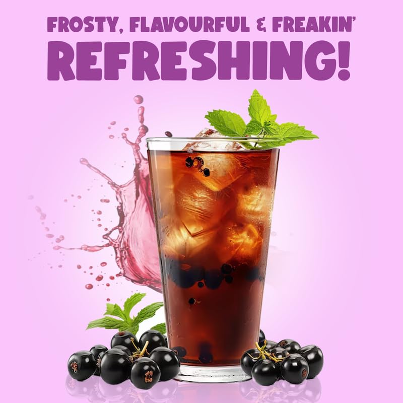 Bevzilla Black Currant Instant Iced Tea Mix - 400gm, 14.1 Ounce | Quick Ready In 30 Seconds - Perfect Refreshing Summer Drink | Easy To Carry Anywhere - Low Caffeine Bevzilla Black Currant Instant Iced Tea Mix - 400gm, 14.1 Ounce | Quick Ready In 30 Seconds - Perfect Refreshing Summer Drink | Easy To Carry Anywhere - Low Caffeine