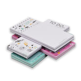 Daily To Do List Notepad - Office Supplies To Reach Goals, Track Tasks & Appointments, Set Of 8