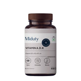 Miduty Vitamin Adk Multivitamin Contains Vitamin A - D3 - K2 Immunity Booster, Bone Strength, Healthy Heart , Supplement For Men & Women | 30 Capsules, 50gm 0.1lbs