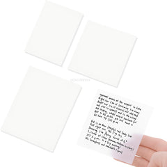 150 Sheets Transparent Sticky Notes Pads | Perfect For Reading Writing Notes Book Markers, Study