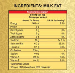 100% Pure Desi Ghee By Param Premium | Naturally Desi Ghee With Rich Aroma For Better Digestion & Immunity Good For Frying | (1 Litr) 33.8 Ounce | Box Pack