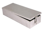 High Grade Stainless Steel Premium Bank Safe Locker Box For Cash Box, Jewellery, Cheque Book, Multipurpose Storage Security Box, Fits In Any Bank Locker Size -12 Inch, Special Feature - Portable