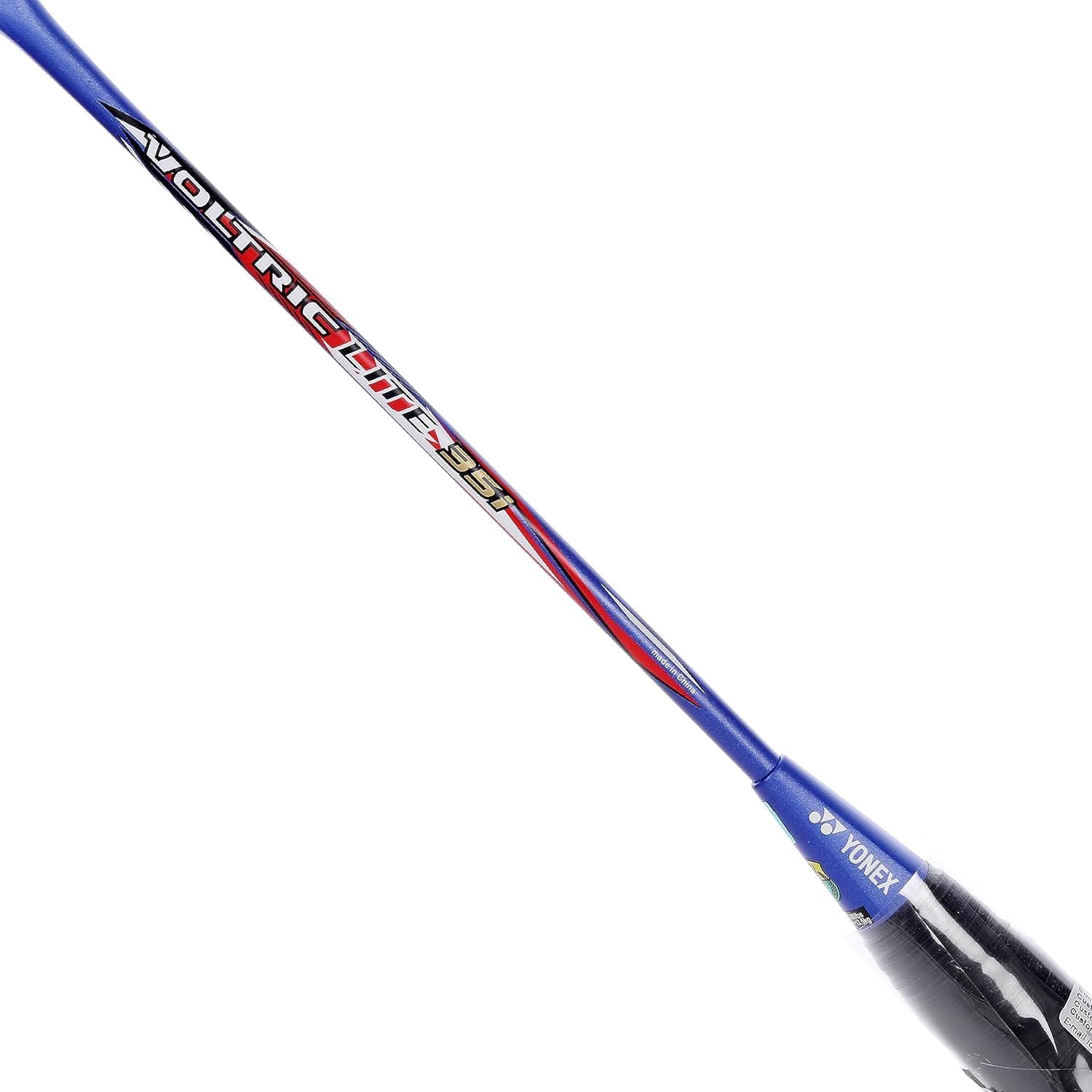 Yonex VOLTRIC 35i Strung Graphite Badminton Racket For Intermediate Players | 30 Lbs Tension, 5U G5, Colour - Blue Yonex VOLTRIC 35i Strung Graphite Badminton Racket For Intermediate Players | 30 Lbs Tension, 5U G5, Colour - Blue