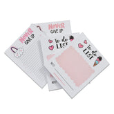 Sticky Notes Pads Small To-Do List Notepad, Notes Sticky Notes For Grocery List, Pack Of 4