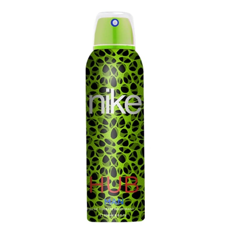 Nike Hub Eau De Toilette Deodorant 200ml 6.7 Fl.oz. & Eau De Toilette Long Lasting Perfume 30ml 1.0 Fl.oz. Pack Of 2 | Perfect Gift For Husband Nike Hub Eau De Toilette Deodorant 200ml 6.7 Fl.oz. & Eau De Toilette Long Lasting Perfume 30ml 1.0 Fl.oz. Pack Of 2 | Perfect Gift For Husband