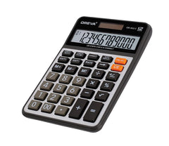 Oreva Or-1512 C Solar & Battery Desktop Calculator With Large Display And Big Sensitive Button | Standard Function Calculator For Students, School, Collage, Home, Office, Shop | Dark Grey