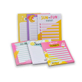 Daily Journal Note Pads, To Do List Planner Writing Pad For Notes Small Diary For Gift, Set Of 6