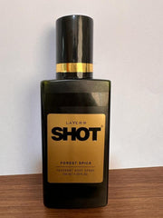 Layer'r Shot Alpine Fresh And Forest Spice Each 130ml 4.39 Fl.oz. | Long Lasting Body Spray | Pack Of 2