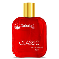 Sabates Classic Eau De Parfum 50ml 1.6 Fl.oz. | Unisex Fragrance Crafted With Unique Exotic Ingredients | Instant Freshness, Anytime / Anywhere