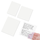 Transparent Sticky Note Pad, 100 Sheets Self-sticky Note Pads | Self Adhesive For Studying