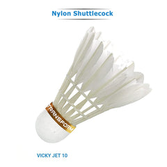 Transform VT- 50 Feather Shuttlecock with Heavy Cork Stable and Durable , Badminton Birdies for Indoor & Outdoor , Speed 78 | White - Pack Of 1