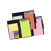 Note Book With Sticky Notes & Clip Holder In Diary Style With Free Pen | Pack Of 3