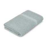 Welspun Alpha Cotton Large Bath Towel Soft & Absorbent 500 Gsm (Dobby - Pastel Blue)