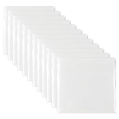 600 Pcs Transparent Sticky Notes Pad, Sticky Notes For Books Message Reminder, 12 Packs, White