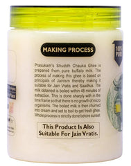100% Natural Shuddh Chauka Ghee By Prasukam | Delicious Healthy & Nutritious Cow Ghee Good For Supports Heart Health | (1 Litr) 33.8 Ounce | Jar Pack