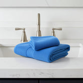 Dermoxie The Soft Comfort Air Rich 100% Cotton Bath Towels 500 Gsm | Premium Bathroom Collection Bath Towel (Sky Blue)